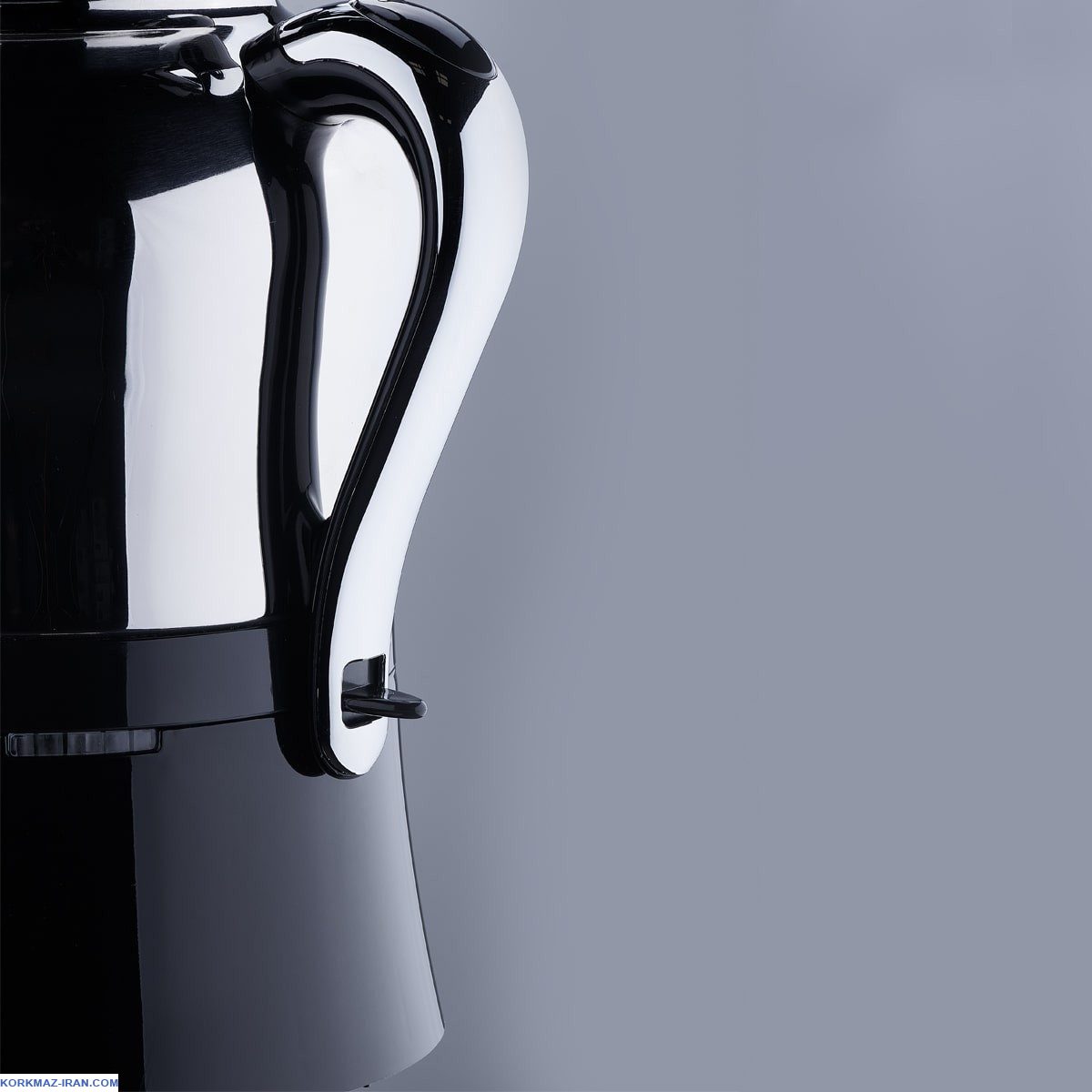 سماور برقی چایکولیک (مشکی/استیل-1/1+0/3 لیتر-2000 وات) کد 842 - Image 2