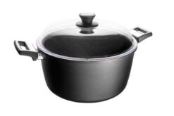 قابلمه تیتانیوم دایموند دسته استیل SKK سایز 32*17 کد 01732S