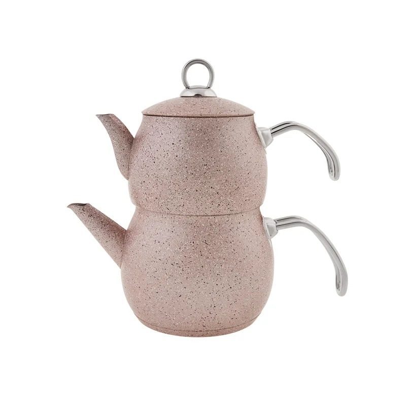 کتری قوری لعابی صورتی کد 153/03/08/1659 - Image 2