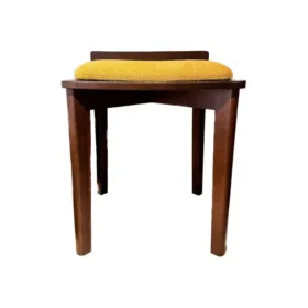 چهارپایه شایا گردویی پارچه وال 10