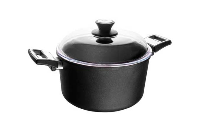 قابلمه تیتانیوم دایموند دسته استیل SKK سایز 16*28کد 00259S