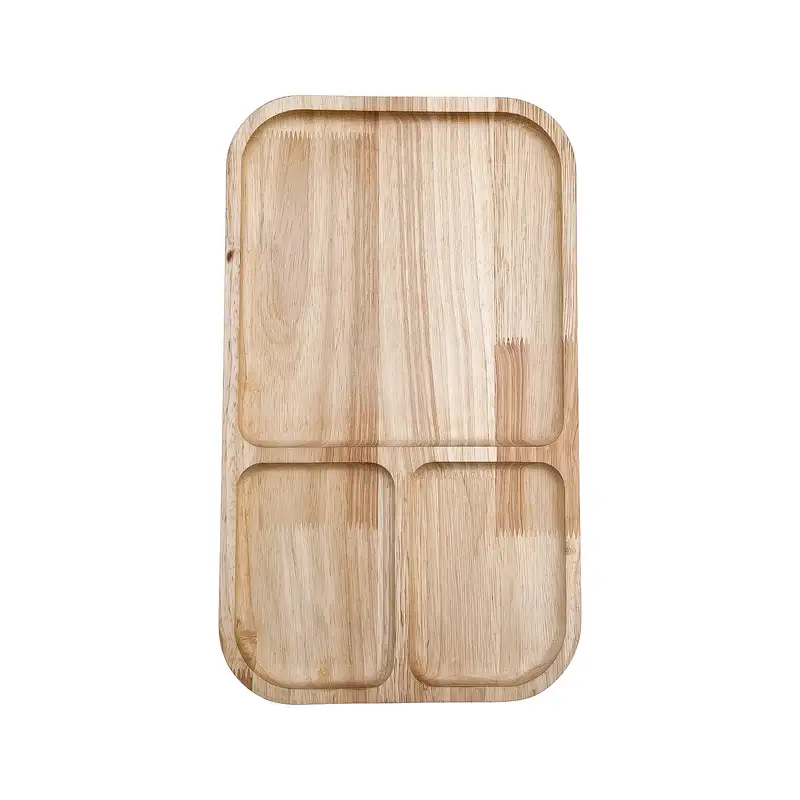 سینی مستطیل سه خانه سایز 29*29 کد 9102