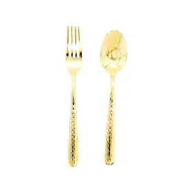 قاشق و چنگال طلایی برلیان نیکولو