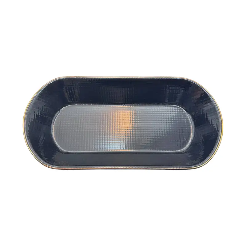 کاسه بیضی سرویس 27 پارچه آچار سفید مشکی - Image 2