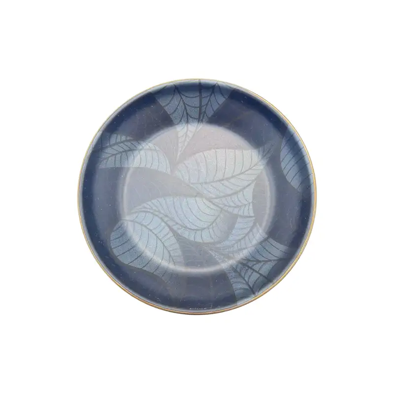 خورشت خوری سرویس 27 پارچه آچار طوسی مات با لبه طلایی - Image 2