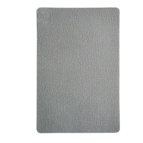 زیر بشقابی چرمی طوسی