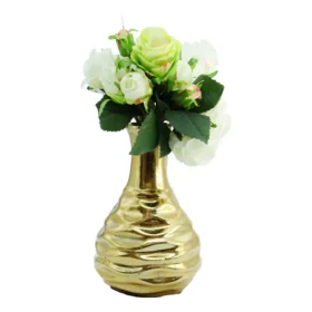 گلدان کوزه ای پشت طرحدار کوچک کد 10586