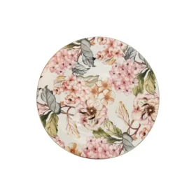 پیش دستی گل بهار صورتی کد 10652