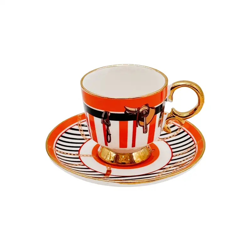 ست سرو قهوه خوری هرمس جدید زین سبزی کد 10525