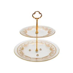 شیرینی خوری دو طبقه lutana طرح مونالیزا کد10671