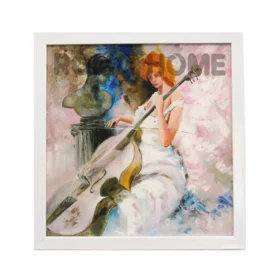 نقاشی روی بوم 30*30 کد 10628