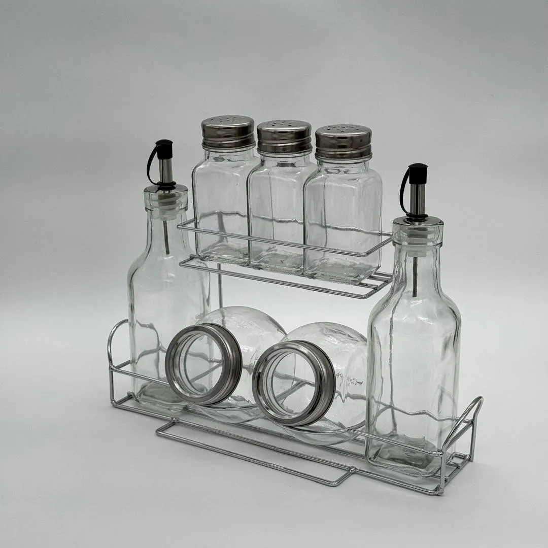 سرویس 8 پارچه آبلیمو،روغن،نمک و فلفل کد 153/03/07/8835 - Image 2