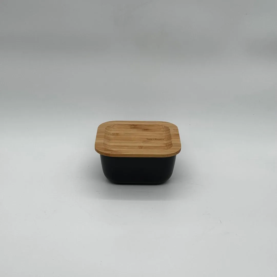 نگهدارنده غذا چهارگوش 10سانت طوسی B3771