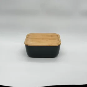 نگهدارنده غذا چهارگوش 12/5 سانت کربن مشکی B3775