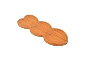 ظرف اسنک 3 قسمتی طرح قلب کدB2620