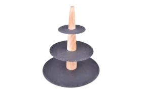 پایه کوکی سه طبقه سنگی T1602