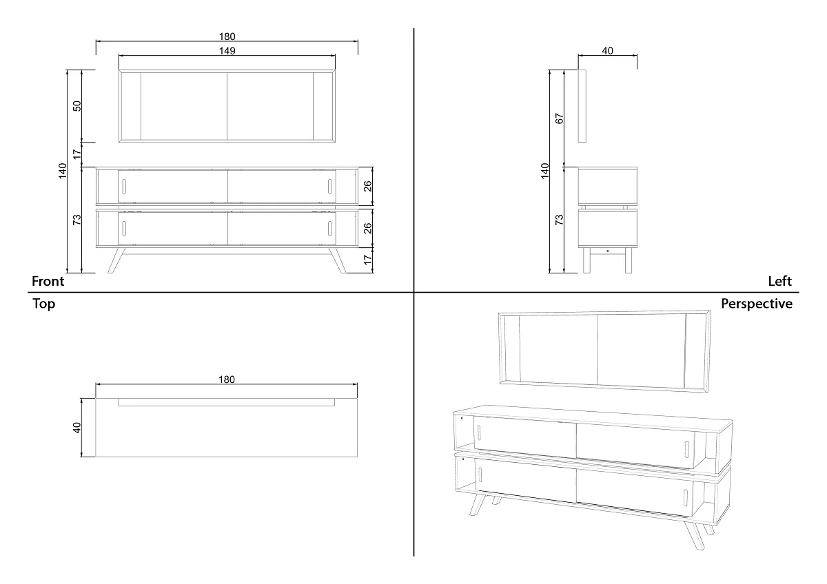 کنسول آرمادا 2 طبقه - Image 4