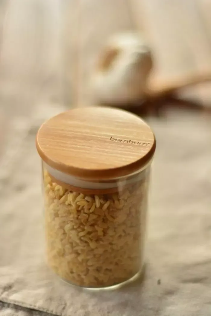 جای حبوبات شیشه ای 250 میلی لیتر B0046 - Image 6