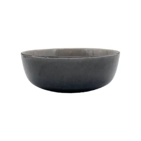 کاسه سرامیک ذغالی لبه دار