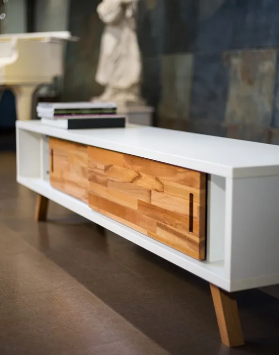 میز تلویزیون آرمادا بزرگ سفید - Image 4