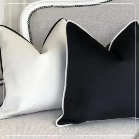 کوسن 45*45 کلاسیک مشکی