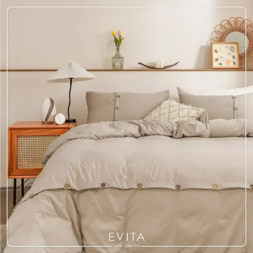 سرویس کاور چوبین سایز 180 رنگ نسکافه ای کد 05