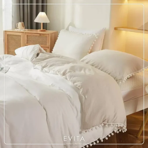 سرویس کاور مدل لولی 180 کرم کد 07