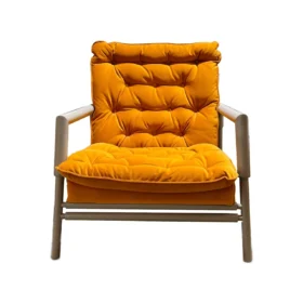 مبل تانا یک نفره چوب 157 پارچه کومو 9