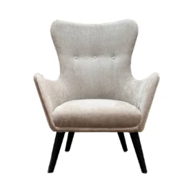 مبل هپی یک نفره مشکی پارچه سیلاس 809