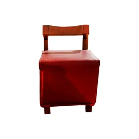 صندلی بز چوب خودرنگ چرم طبیعی