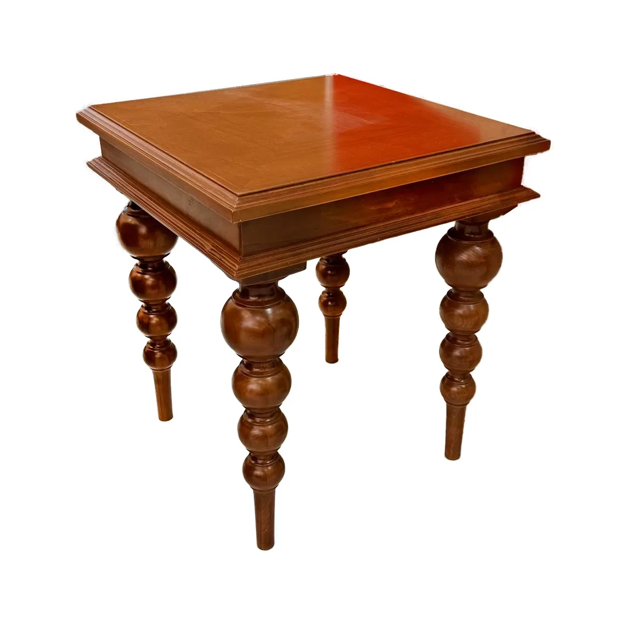 میز کنار مبل لومان روکش راش رنگ گردویی - Image 2