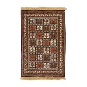 گلیم سوزنی قابی چاپی شور سایز 158*107 کد 1226