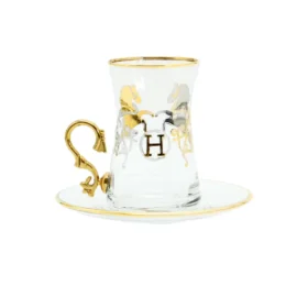 استکان نعلبکی هرمس کد 10539