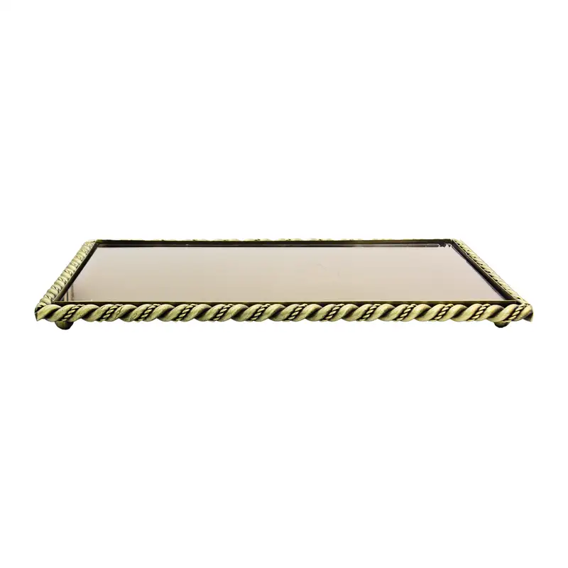 سینی دکوراتیو لبه مارپیچ