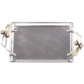 سینی بلوط فلزی مستطیل متوسط کد 3210373