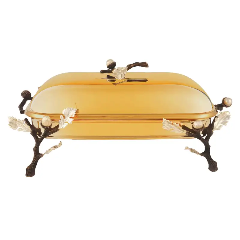 سوفله خوری مستطیل بزرگ بلوط کد 3210903 - Image 2