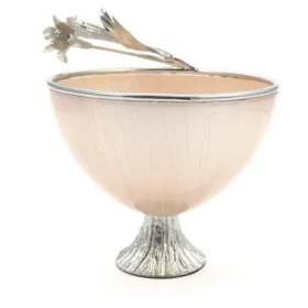 ظرف شیشه ای B3 رنگی گل لیلیوم کد 3230459