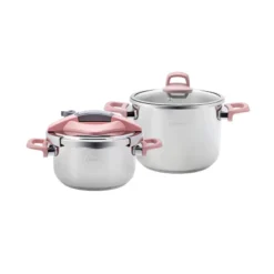 زود پز دو قلو 4 و 6 لیتر صورتی ١۵٣ဂ٠٣ဂ٠٧ဂ٧۶۵٠