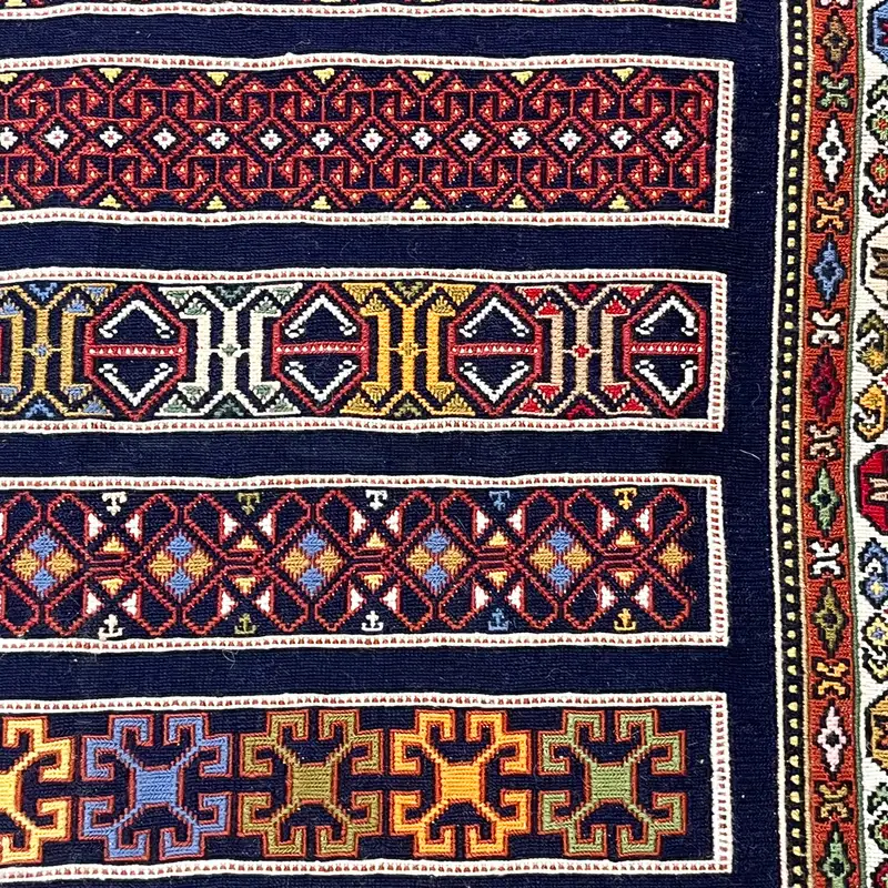 گلیم سوزنی پادری سایز 86*60