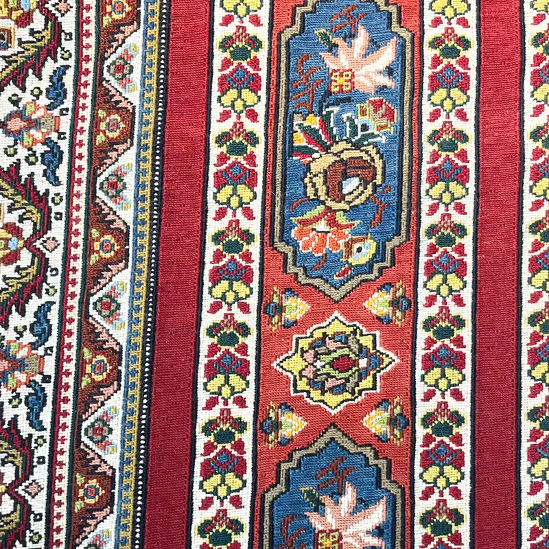 گلیم زرع نیم گل سرخ محمدی سایز 150*100 کد 1651