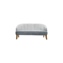 مبل سه نفره صدف خودرنگ پارچه ارسالی