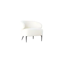 مبل یک نفره مارکر مشکی پارچه تامیل 909