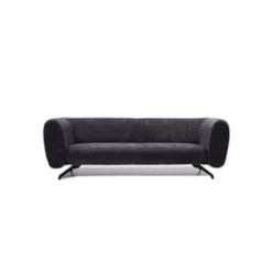 مبل بویکا سه نفره مشکی پارچه تامیل 600