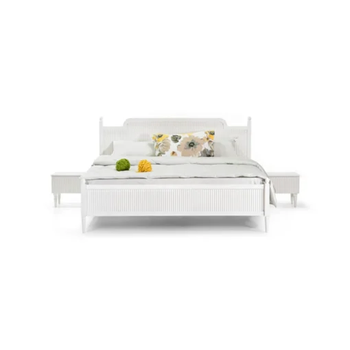 تخت زبرا 120 چوب سفید