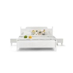 تخت زبرا 180 رنگ سفید