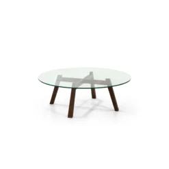 میز جلو مبل روستیک گردویی