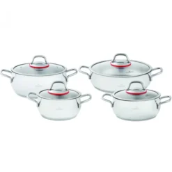 سرویس قابلمه استیل 8 پارچه 153/03/08/1214