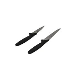 ست دوتایی چاقو دسته مشکی الگانت 854