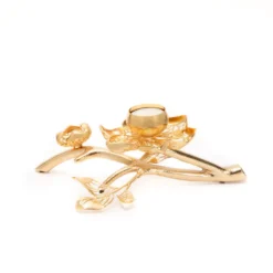 شمعدان آدیکا 5 کوچک طلایی کد 3030084