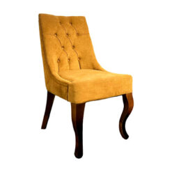 صندلی فرمال 2 گردویی پارچه ارسالی